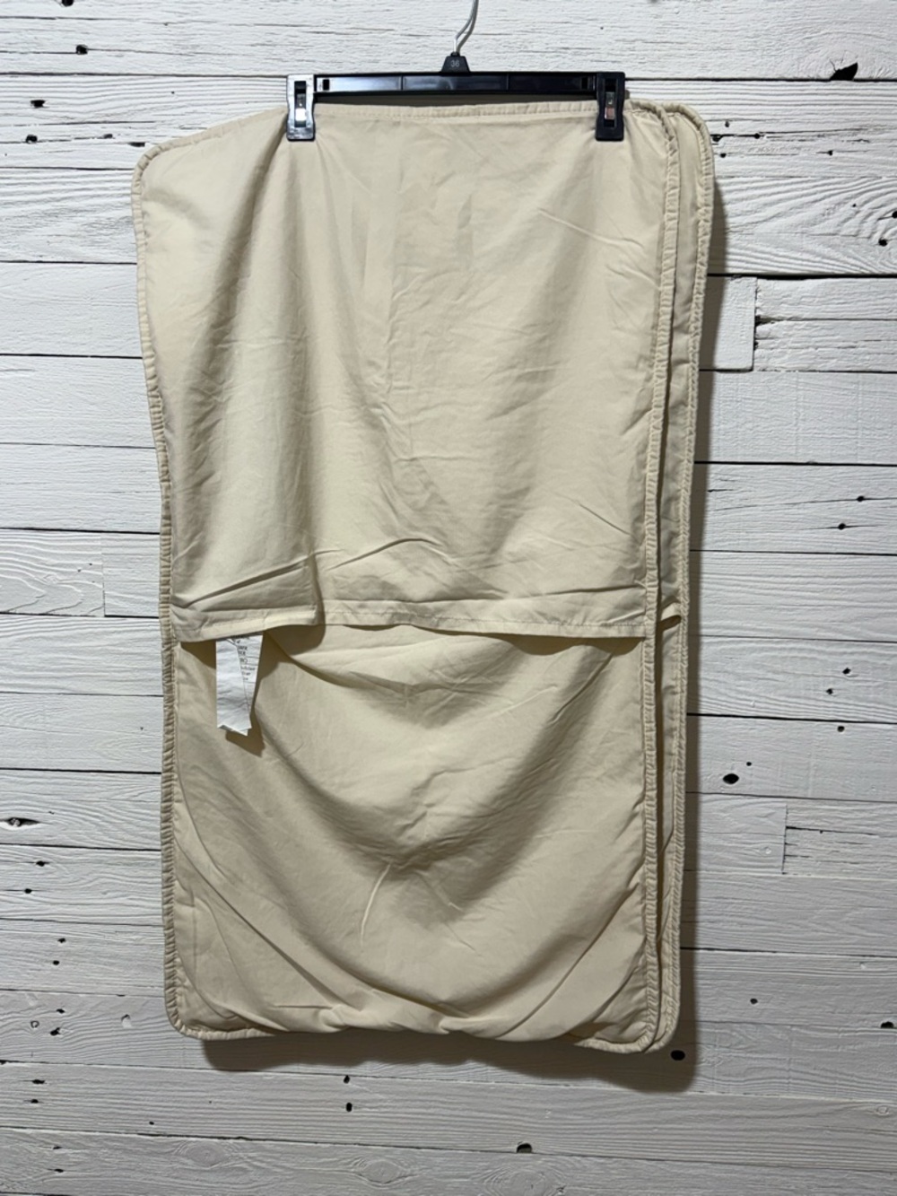 (2) Madison Park OFF White Quilted King Pillow Covers - Picture 6 of 6